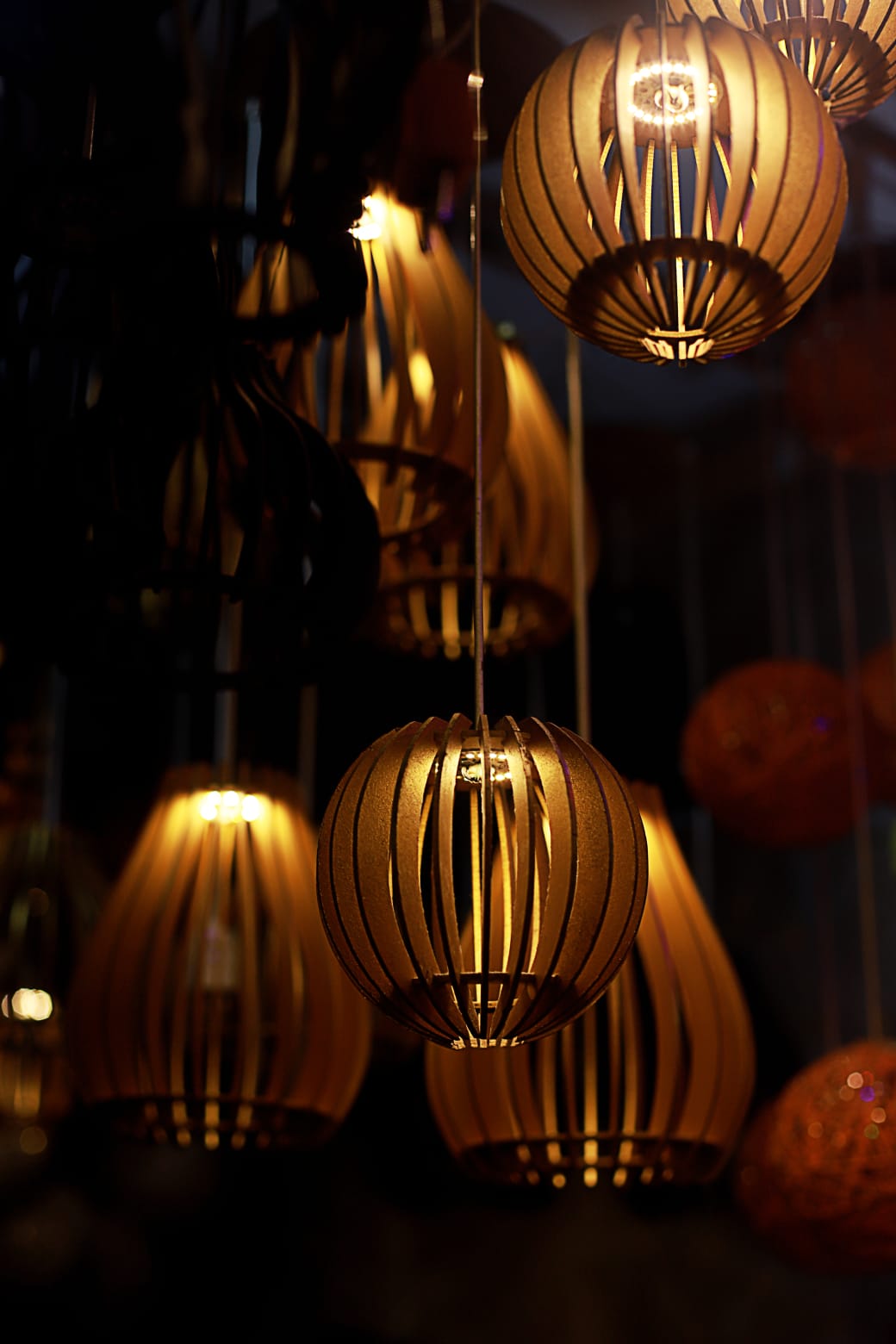 Modern Barrel Lights